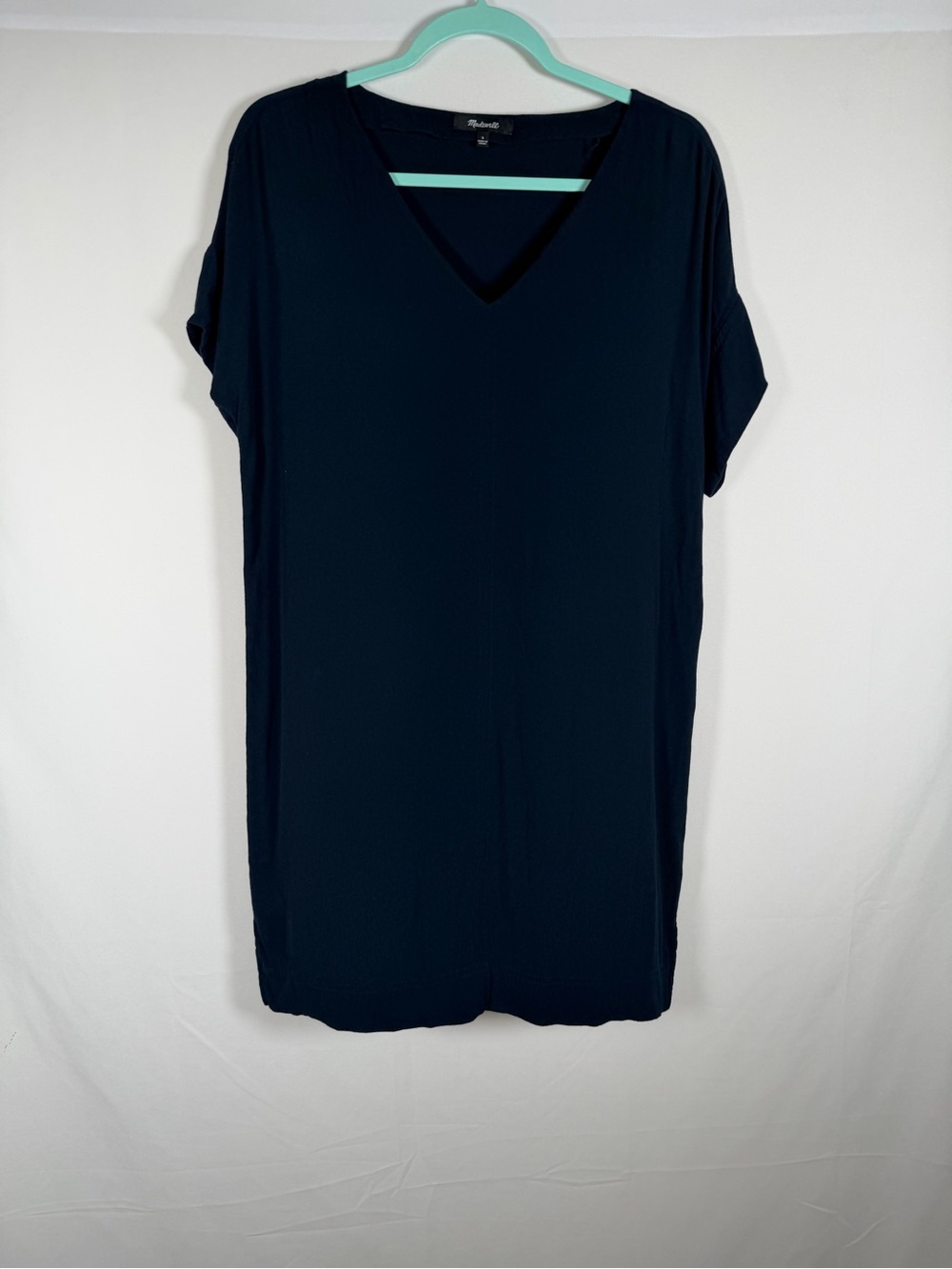 Madewell Navy V-Neck Shiftโ Dress